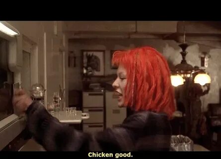 GIF chicken the fifth element leeloo - animated GIF on GIFER