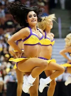 Pin on Cheerleaders - Los Angeles Lakers Girls