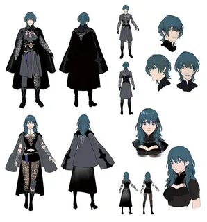 Byleth Concept Art - Fire Emblem: Three Houses Art Gallery F