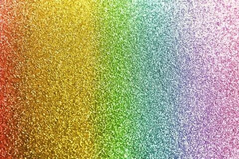 Sparkling Colorful Glitter on White Background Stock Image -