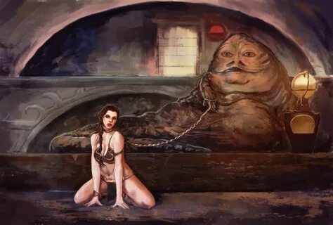 Jabba and Leia Jabba the hutt, Star wars wallpaper, Star war