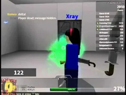 How to throw knife in ROBLOX Murder Mystery! ( OUTDATED) - Y