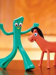 Gumby and Pokey Toys Bendable Figure Set