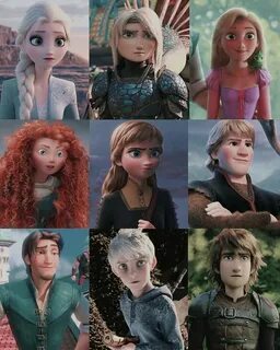 Rise of the Brave Tangled Frozen Dragons - Elsa, Astrid, Rap