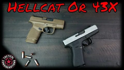 Springfield Hellcat VS Glock 43X Ultra Compact Battle - YouT