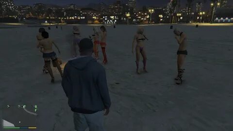 18+) Paradise City - BEST Topless Peds and Nude Beaches Mod 