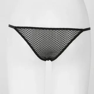 Womens Erotic Lingerie Low Waist Thong See-through Mesh Pant