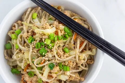 Egg Roll Soba Noodle Bowl - Kitchen Gone Rogue