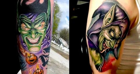 8 Menacing Green Goblin Tattoos * Tattoodo
