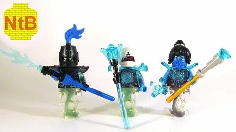 LEGO NINJAGO custom EVIL GHOST JAY, ZANE & NYA HALLOWEEN SPE