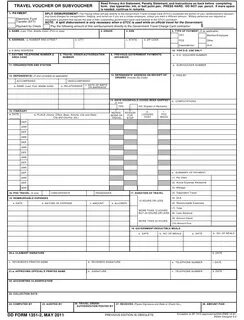 DD Form 1351-2 Download Fillable PDF or Fill Online Travel V