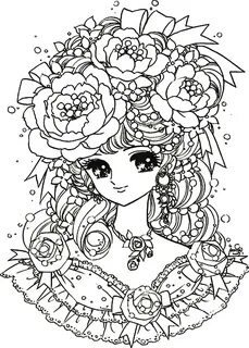 Kawaii Girls Coloring Pages - Coloring Home