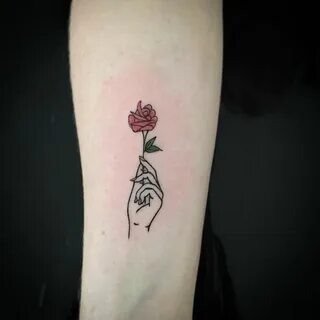 50+ Tiny Rose Tattoos to Feed Your Beauty and the Beast Obse