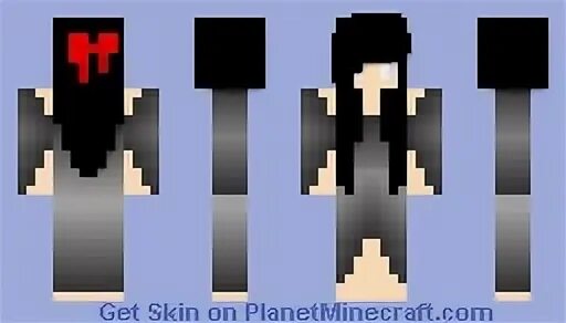 bloody mary ;-; Minecraft Skin