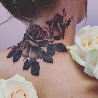 Татуировки для девушек роза (59 фото)