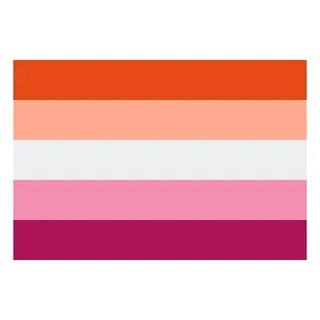 Lesbian Flag icon in Color Style