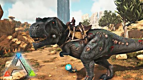 TAMEANDO AL MEGA T-REX GIGANTE! - ARK: Scorched Earth #12 Zo