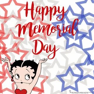 Happy Memorial Day with Betty Boop! Betty boop, Betty boop p