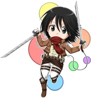 Mikasa By Endless-rainfall - Mikasa Kawaii Png - (889x899) P