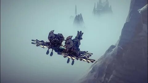 Besiege Building simple Plane - YouTube