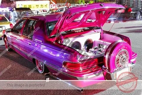 Buick Roadmaster 8th Lowrider style purple color hydraulics 