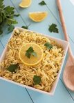 Lemon Butter Orzo with Parsley - The Comfort of Cooking