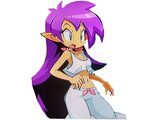 1/2 Genie Hero: surprised pajama Shantae by BigMarioFan99 on