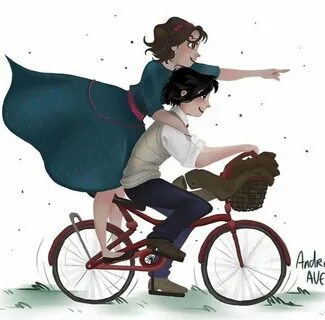 This is the most precious piece of Mileven fanart I've ever 