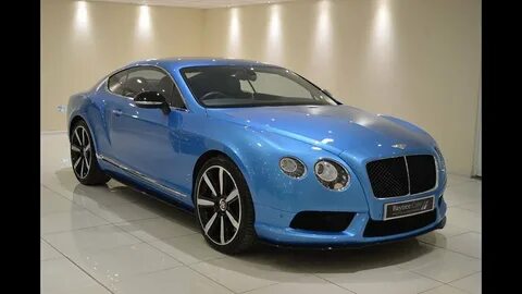 Kingfisher Blue Bentley Continental V8 S GT at Baytree Cars 