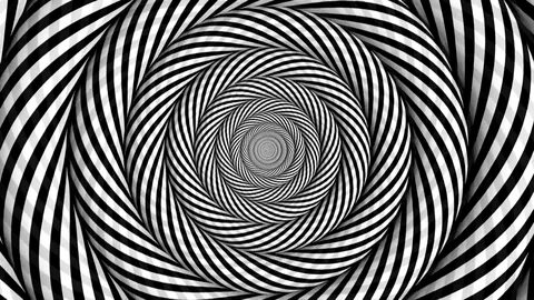 Black and White Optical Illusion