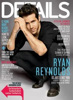 Ryan Reynolds Magazine Cover Photos - List of magazine cover