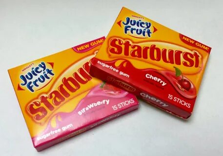 Juicy Fruit Starburst Gum Review The Gum Blog