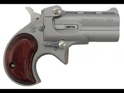 Cobra Derringer .22LR, Over / Under Satin / Rosewood Grips C