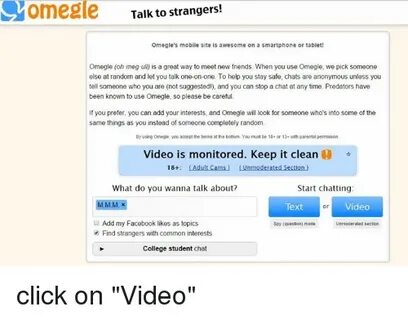 CV Omegle Talk to Strangers! Omegle's Mobile Site Is Awesome