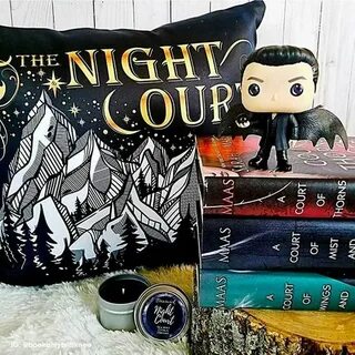 Night Court Pillow ACOTAR Thorns and Roses Pillow Rhysand Et