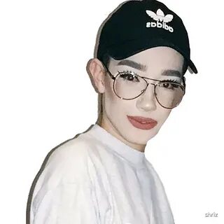 "James Charles White Makeup" by shriz Redbubble