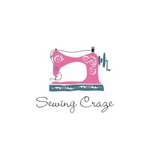 Vintage sewing machine logo dressmaker quilting hobby Etsy