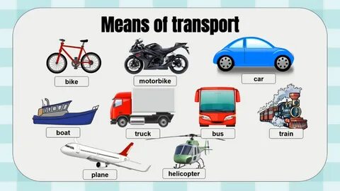 English Corner: Means of Transport