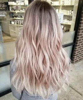 platinum blonde Pastel pink hair, Hair styles, Cool hair col