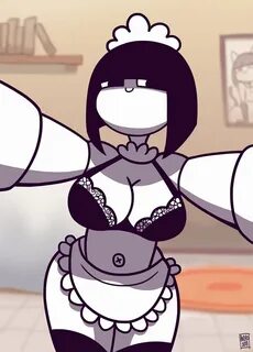 Cum-Powered Maid Robot ( OC by Andro Juniarto ) - 32/64 - He