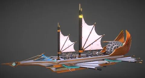 Steampunk Navy Ships