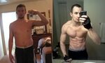 Scottie Hobbs - P90X and Insanity Asylum before after pictur