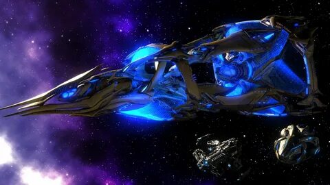 Spear of Adun Starcraft, Starship concept, Alien ship