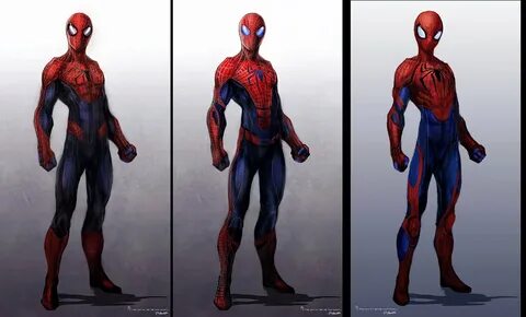 Fashion and Action: Suit Up! - Amazing Spider-Man Concept Ar