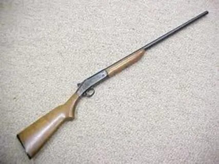 The Harrington and Richardson Single Shot 20 Gauge Shotgun -