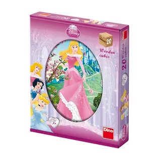 Puzzle Cubes en Bois - Disney Princess - Fou