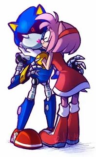 Kisses for the Robot Sonic, Sonic and amy, Sonic fan charact