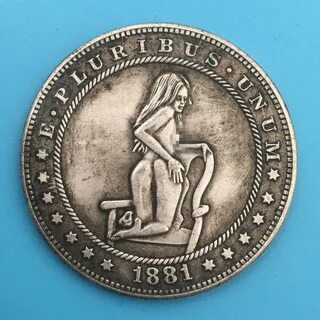 Special Hobo coin,Morgan Dollar,Ancient silver Hobo Nickel A