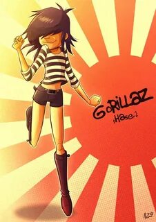 Noodle Phase 2 by AmaruZeichner on DeviantArt Gorillaz, Gori