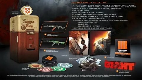 Black Ops 3 - New "Juggernog Edition" Black Ops 3 Collector 